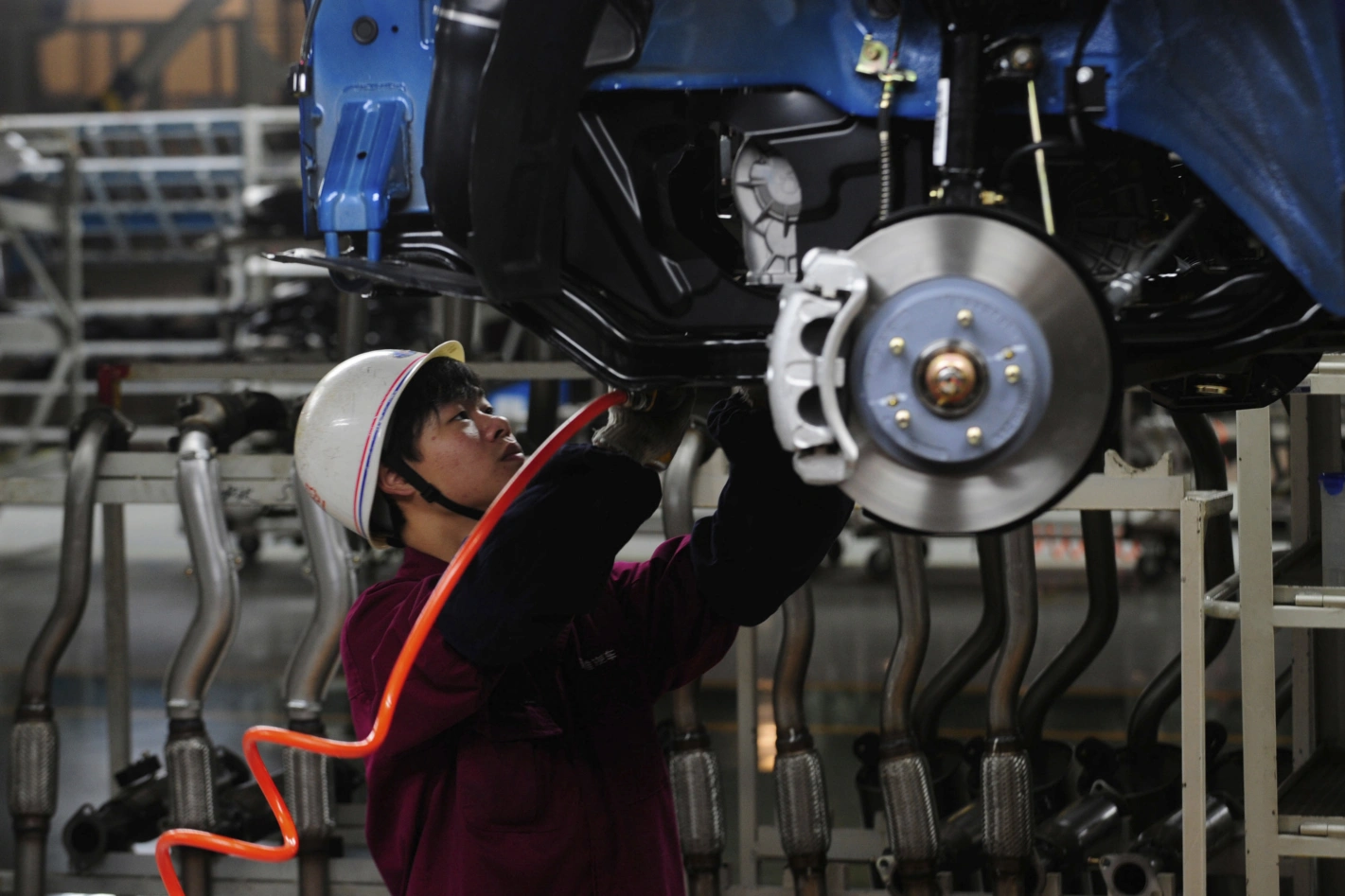 Beim Wiener Motorensymposium 2024 überraschte der chinesische Hersteller FAW mit einem neuen Antriebskonzept. Foto: Keystone