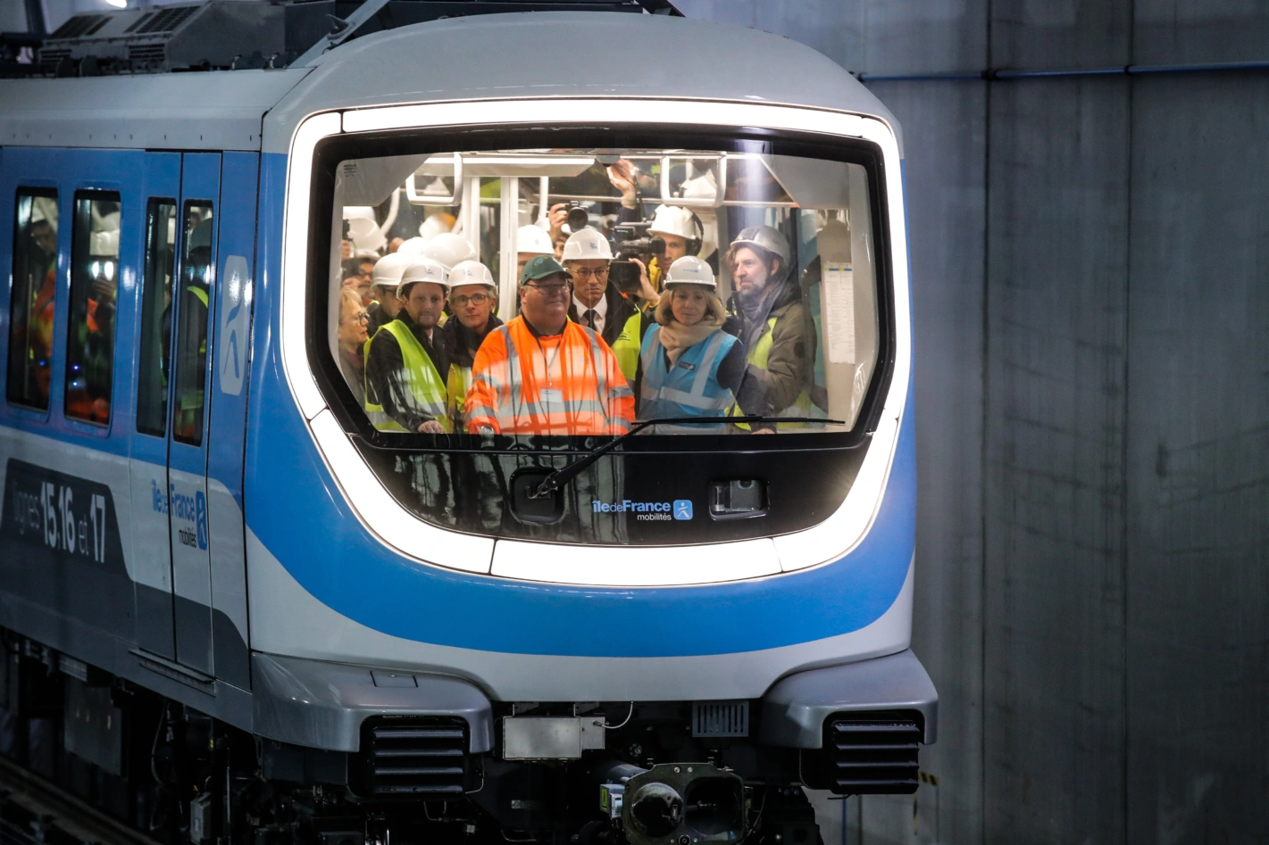 Frankreich im ÖV-Fieber: Die Metro des Grand Paris Express (im Bild) ist nur eines von zahlreichen Bahn-Grossprojekten im Land. Foto: Teresa Suarez (Keystone)