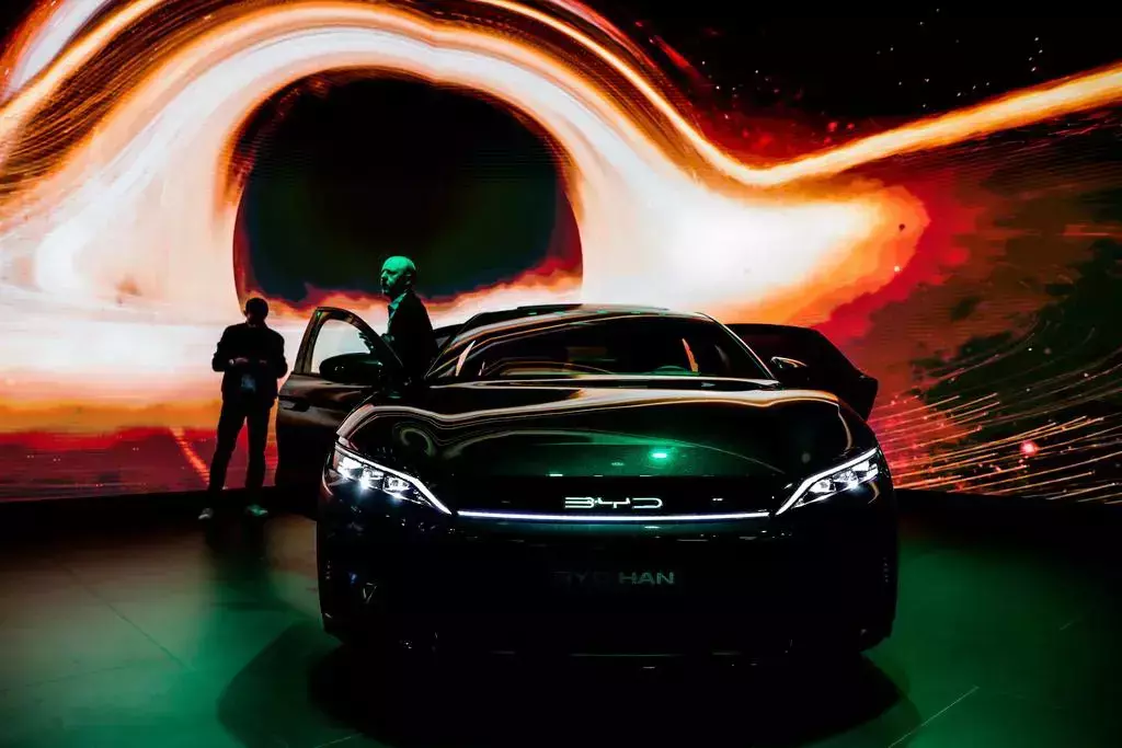 Der Seal von BYD gilt als der Jäger von Teslas-Erfolgs-Model 3. Die führende chinesische Marke ist auf dem Weg zum Weltmarktführer. Foto: msk